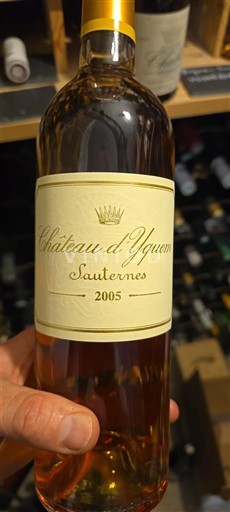 Bordeaux Sauternes Premier Cru Supérieur Château Yquem 2005