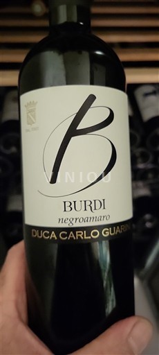 Puglia Susumaniello Salento Duca Carlo Guarini Burdi 2022