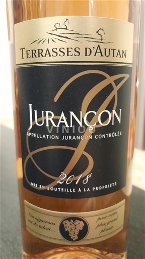 Sud-Ouest Jurançon Terrasses Autan 2018