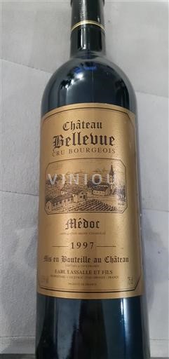 Bordeaux Médoc Cru Bourgeois Château Bellevue 1997