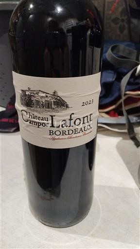 Bordeaux Château Campot Lafont 2023