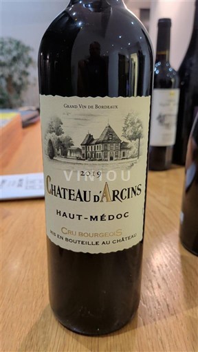 Bordeaux Haut-Médoc Château Arcins 2019