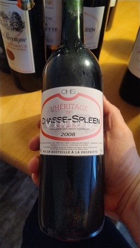 Bordeaux Moulis-en-Médoc Chasse-Spleen L'Héritage 2008