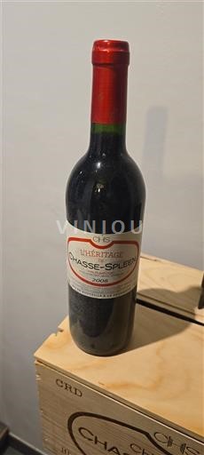 Bordeaux Moulis-en-Médoc Chasse-Spleen L'Héritage 2008