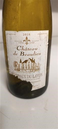 Thung lũng sông Loire Coteaux-du-layon Château Beaulieu 2018