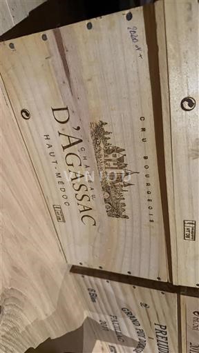 Bordéus Haut-Médoc Château Agassac 2010