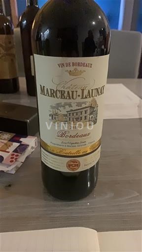 Bordeaux Château Marceau-Launay 2018