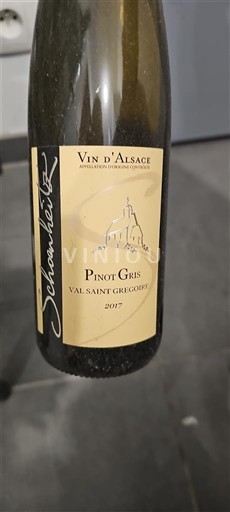 Alsacia Schoenheitz Val Saint Grégoire 2017