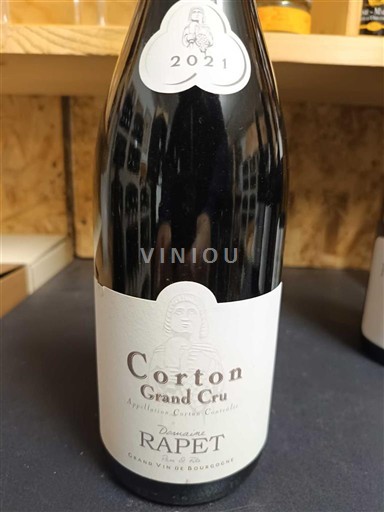 Burgundi Corton Grand Cru Domaine Rapet 2021