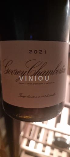 Bourgogne Gevrey-chambertin Grand Cru Domaine La Vougeraie 2021
