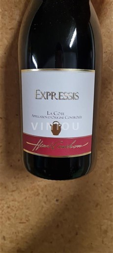 Viner Rouge sec Expressis Domaine Henri Cruchon 2020 Schweiz Vaud La Côte AOC AOC