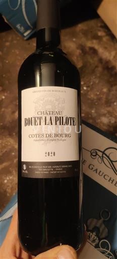 Bordéus Côtes-de-bourg Château Bouet La Pilote 2020