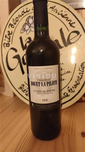 Bordeaux Côtes-de-bourg Château Bouet La Pilote 2020