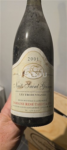 Burgundsko Nuits-saint-georges Domaine René Tardy et Fils Les Trois Vignes 2001