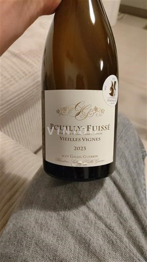 Borgoña Pouilly-fuissé SCV Gilles Guerrin Vieilles Vignes 2023