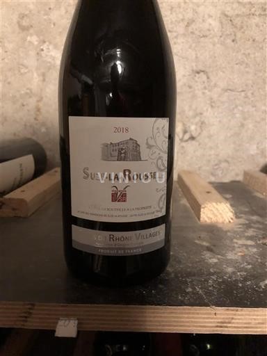Údolí Rhôny Côtes-du-Rhône-villages Suze-la-Rousse 2018