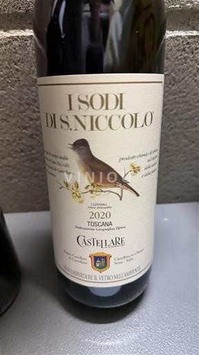 Toscana Tuscany Castellare di Castellina I Sodi di S. Niccolò 2020