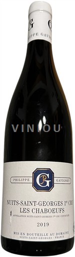 Bourgogne Nuits-saint-georges Premier Cru Domaine Philippe Gavignet Les Chaboeufs 2019