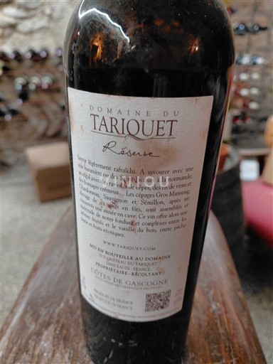 Sud-Ouest Côtes de Gascogne Domaine Tariquet Réserve Non Millésimé