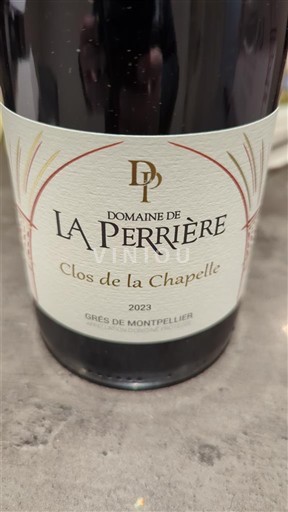 Languedoque Grés de Montpellier Domaine La Perrière Clos de la Chapelle 2023