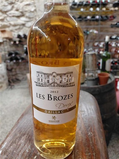 Sudoeste Gaillac Les Brozes Doux 2012