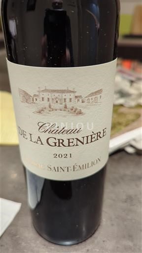 Bordéus Lussac-Saint-Émilion Château La Grenière 2021