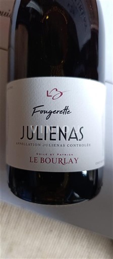 Beaujolais Juliénas Fougerette Le Bourlay 2024