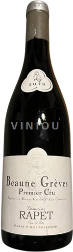 Burgundi Beaune Premier Cru Domaine Rapet Beaune Grèves 2019