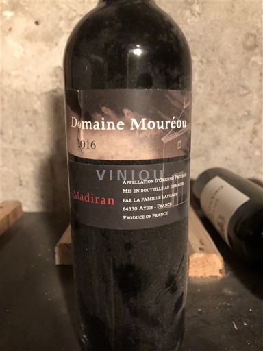 Sydvestfrankrig Madiran Domaine Mouréou 2016