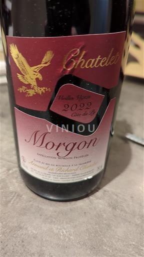 Beaujolais Morgon Chatelet Vieilles Vignes Côte du Py 2022