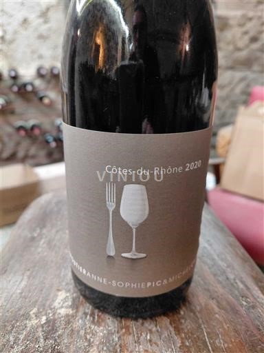 Valle del Rodano Côtes-du-Rhône SOPHIEPIC&MICHEL 2020
