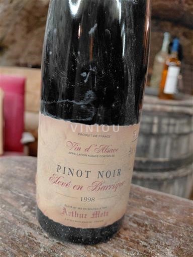 Alsace Arthur Metz Élevé en Barrique 1998