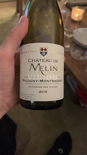 Burgundy Puligny-Montrachet Château Melin La des Vignes 2018