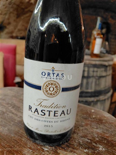 Údolí Rhôny Rasteau Ortas Cave de Rasteau Tradition 2015