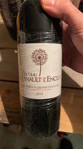 Bordeaux Saint-Émilion Grand Cru Grand Cru Château Quinault L'Enclos 2014