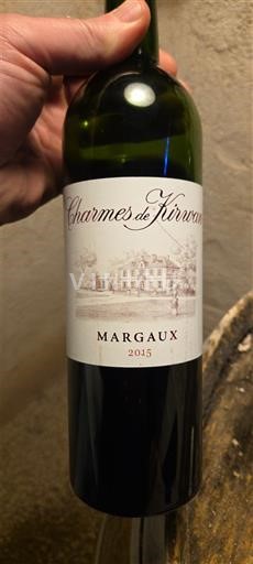 Bordeaux Margaux Château Kirwan Charmes de Kirwan 2015
