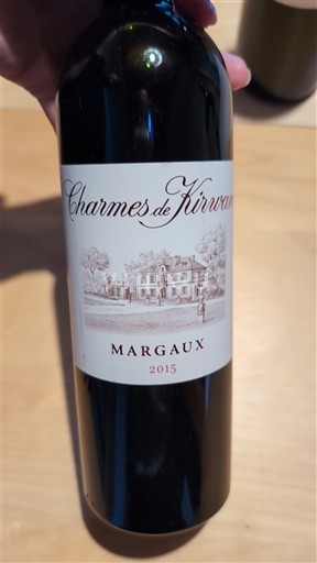Bordeaux Margaux Château Kirwan Charmes de Kirwan 2015