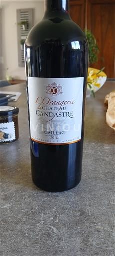 Jugperëndim Gaillac Château Candastre L'Orangerie 2018
