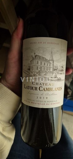 Bordeaux Cadillac-Côtes-de-Bordeaux Château Latour Camblanes 2019