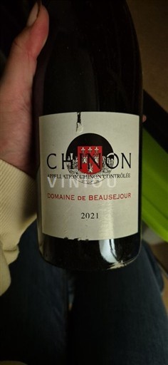 Vallée de la Loire Chinon Domaine Beauséjour 2021