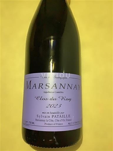 Bourgondië Marsannay Sylvain Pataille Clos du Roy 2023