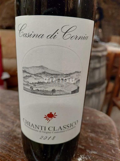 Toscane Chianti Classico Casina di Cornia 2018