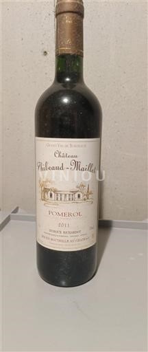 Burdeos Pomerol Château Thibeaud-Maillet 2011