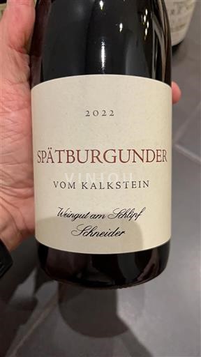 Baden Weingut am Schlipf Schneider Vom Kalkstein 2022