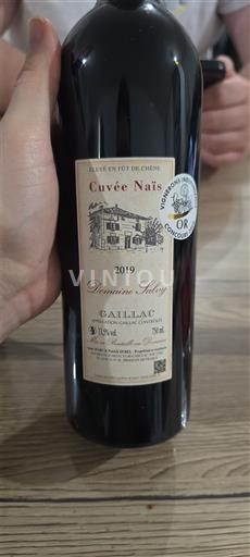 Lounais-Ranska Gaillac Domaine Salvy Naïs 2019