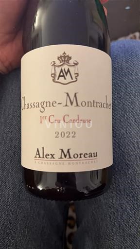 Borgonha Chassagne-Montrachet Premier Cru Alex Moreau 1er Cru Cardeuse 2022