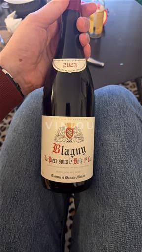 Borgogna Blagny Premier Cru Thierry & Pascale Matrot La Pièce sous le Bois 1er Cru 2023