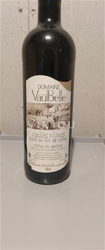 Rhônen laakso Côtes-du-rhône Domaine VauBelle Vieilles Vignes 2019