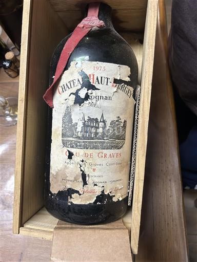 Bordeaux Pessac-Léognan Château Haut-Bergey 1975