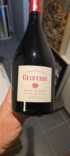 Šampanja Šampanjec Premier Cru Geoffroy Blanc de Rose Neleten.